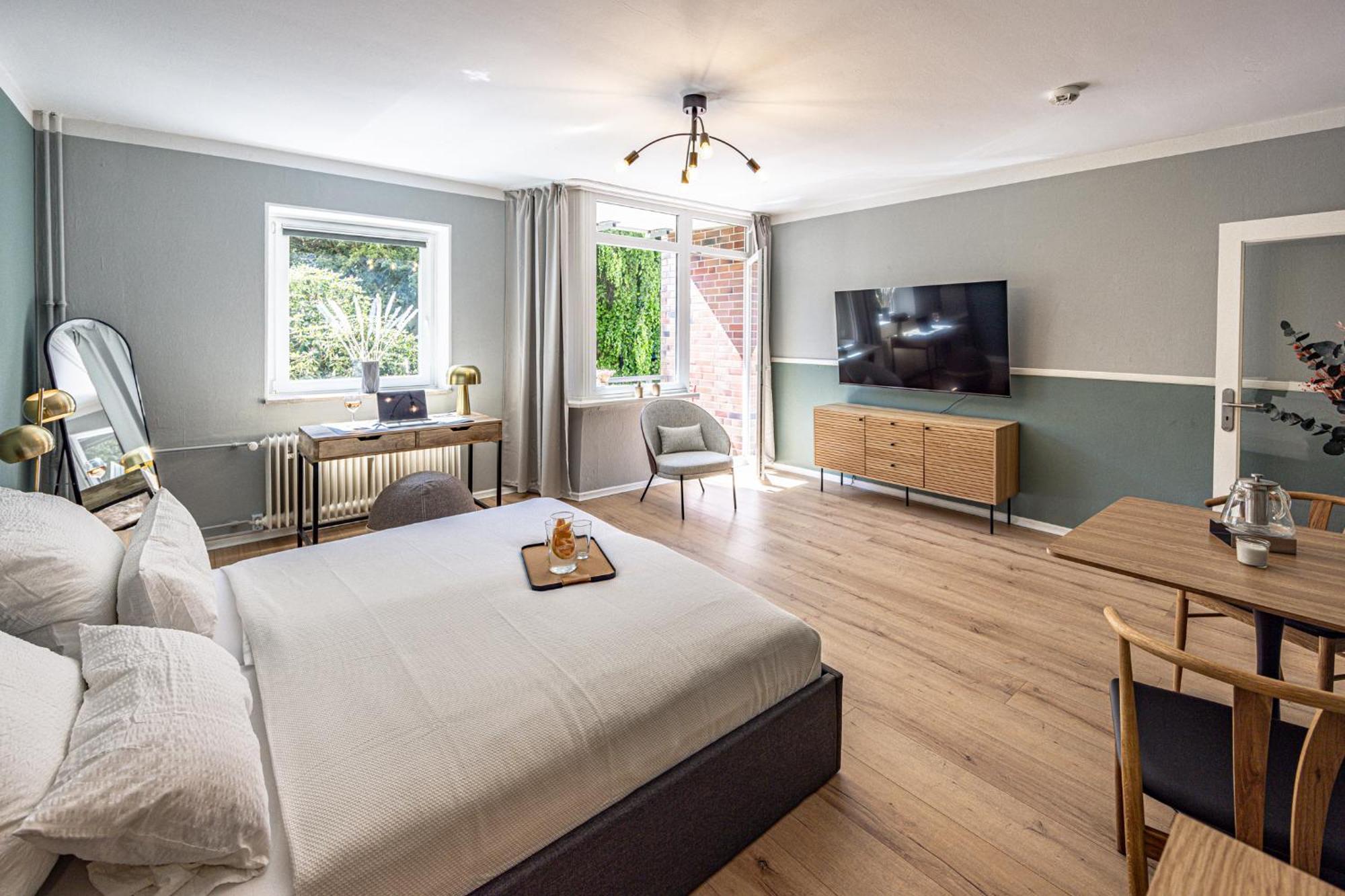 Have-A-Nice-Stay - Nahe Bahnhof Ahrensburg - 20 Minuten Nach Hamburg - Trotzdem Ruhig Gelegen - 6 Minuten Zu Fuss Ins Zentrum Ahrensburg - Modern Eingerichtet 외부 사진
